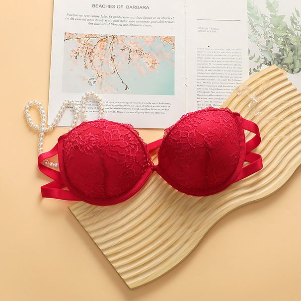 Explosiv underkläder push-up bh med bygel justerbar axelrem Beauty back bh i lager_voghion.com