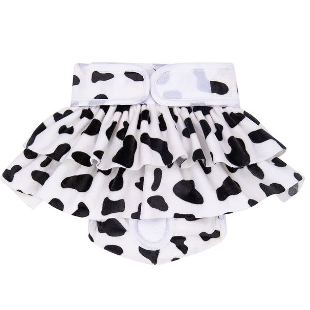 Neu Haustier Dicht Saugfähigen Weiblichen Rock Polyester Gedruckt Hund Sanitär Hosen_voghion.com