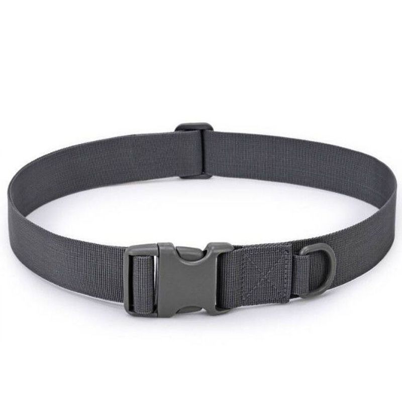 Cinturón táctico de lona para escalada deportiva para hombre_voghion.com