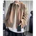 New Spring and Autumn Collar Men's Wear Style Jacket Jacket Handsome High End Set Short Baseball Jacket_voghion.com