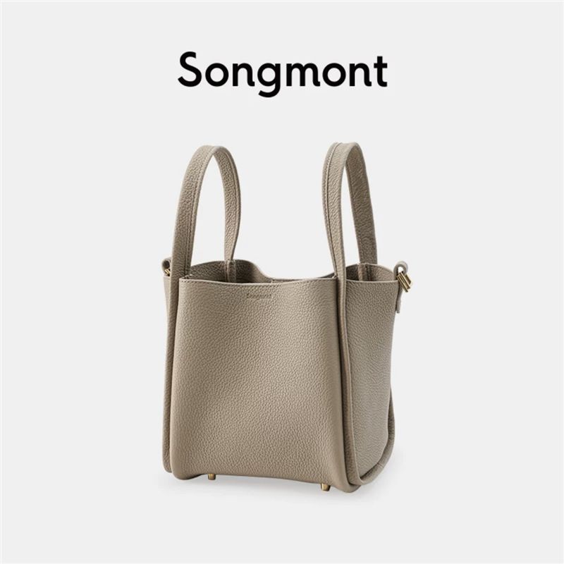 Songmont Medium High Version Gemüsekorb Serie Damen Große Kapazität Handheld Diagonal Straddle Bucket Bag_voghion.com