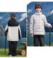 "3-in-1 Waterproof Down Jacket For Kids - All-Season Winter Coat With Detachable Liner For Boys & Girls (130-180cm_voghion.com