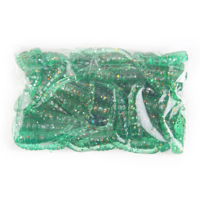 Lure Bait Soft Bait 0.4g/4.5cm Soft Worm Bait Maggot Worm Red Worm Fish Bait 50/bag Fishing Gear Products_voghion.com