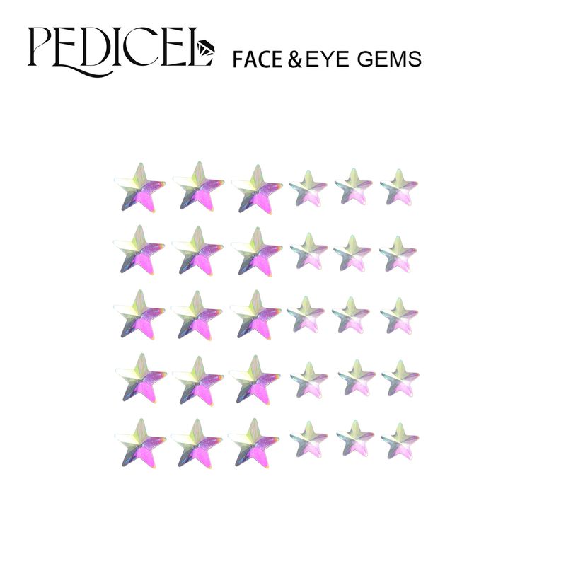 Halloween Edm Electronic Music Festival Face Stickers Eyebrow Stickers Diamond Resin Diamond Carnival Diamond Stickers Masquerade Face Decoration_voghion.com