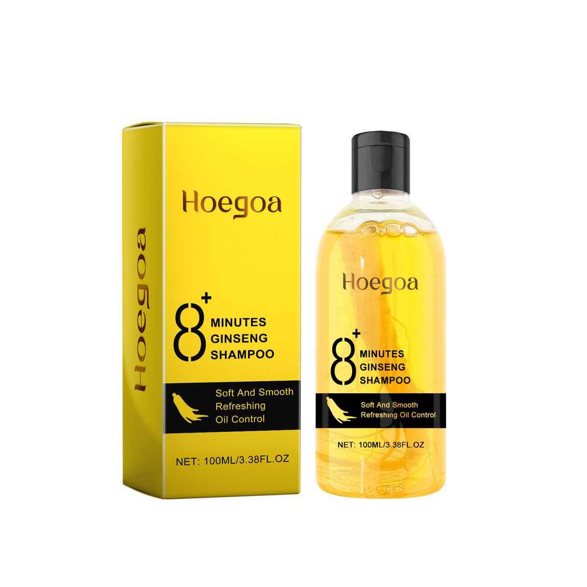 Hoegoa Ginseng Shampoo detergente riparatore del cuoio capelluto idratante per capelli_voghion.com
