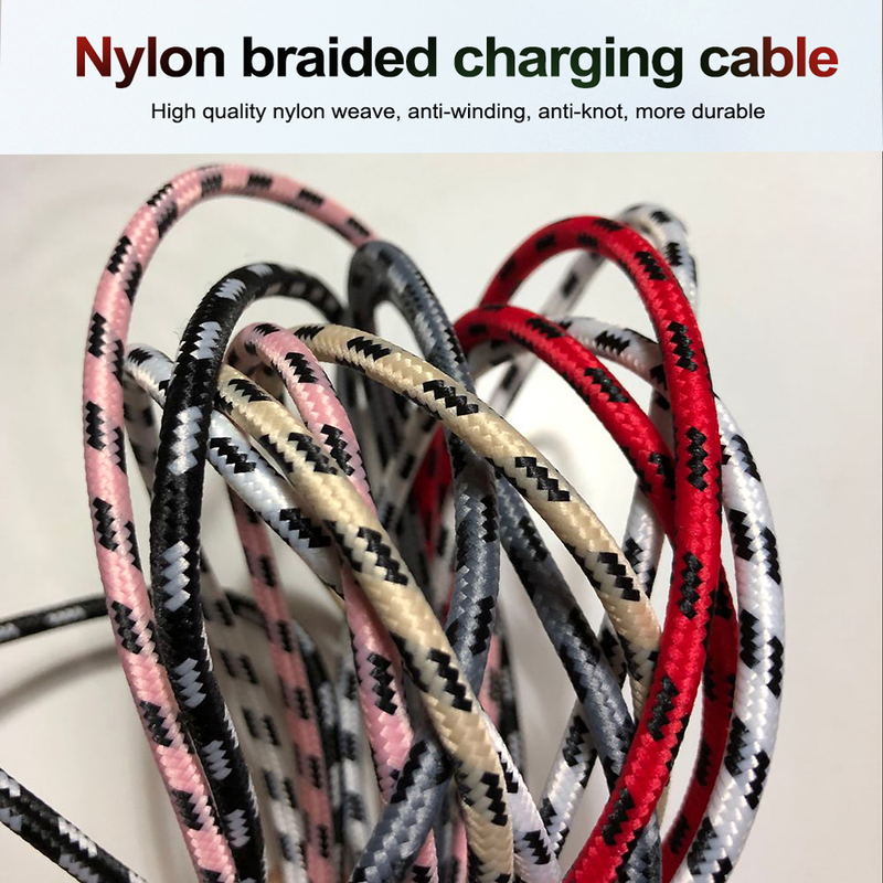 Opladen 3A Quick 3.0 USB Type C-kabel voor Xiaomi Hongmi Note 7 Snel opladen 2m Type-C-kabel voor Samsung S9 in staat_voghion.com