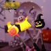 Halloween LED Hand Crank Pumpkin Lantern Bar Party Decoration Atmosphere Light Send Children Gift Small Ornaments_voghion.com