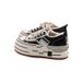 Thick-soled, Lace-up,canvas Shoes, New For 2025, Round-toe Casual Sneakers._voghion.com