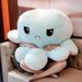 Face-Changing Plush Pillow Toy Reversible Fabric Doll Giant Double-Sided Octopus_voghion.com