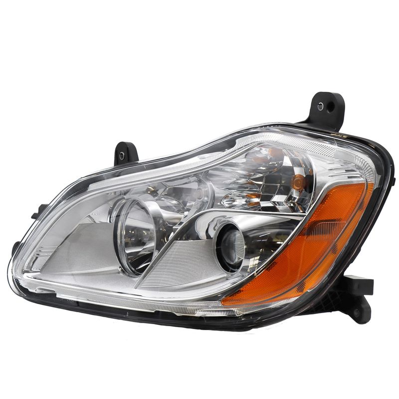 Headlight Assembly Fit For Kenworth T680 2013-2021, Headlights Headlamps Left/Driver Side(White)_voghion.com