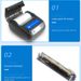 Portable 80mm Thermal Label Printer For Shipping & Receipts - Bluetooth Mini Printer - Compact & Rechargeable (MP-805)_voghion.com