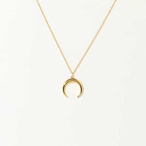 QC Cross Mirror Cyber Style Mehrschichtige runde Perlenkette mit Quaste und Sternanhänger, modische, vielseitige Schlüsselbeinkette_voghion.com