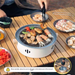 Outdoor Indoor Camping Home BBQ Meat Charcoal Grill Portable_voghion.com