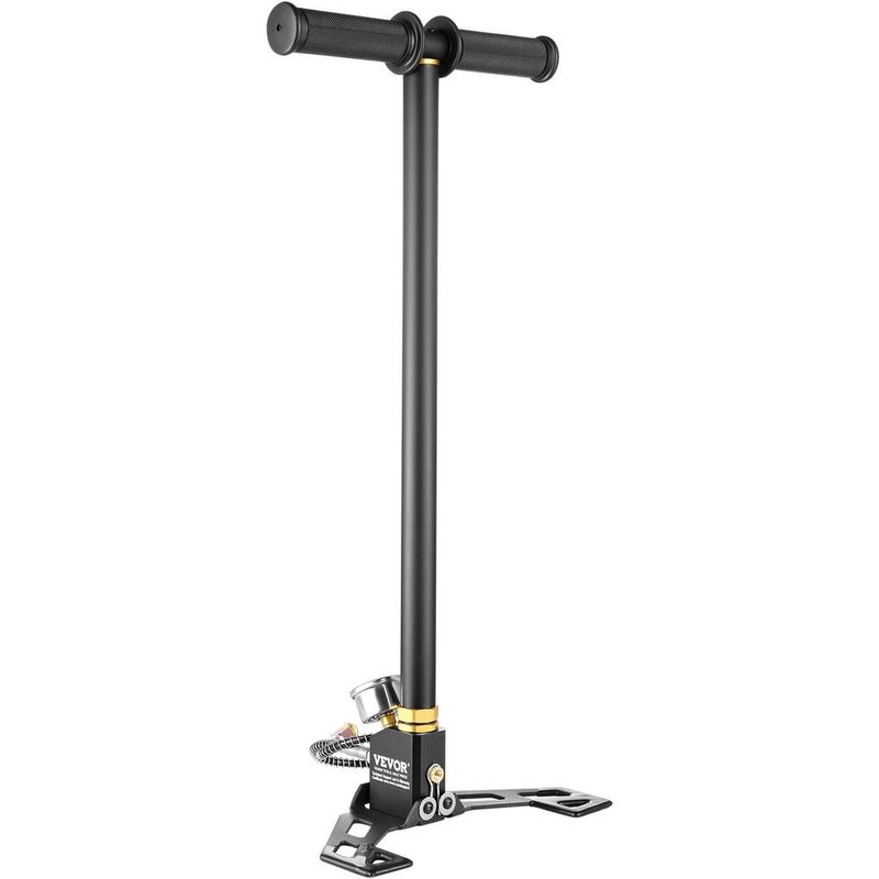 High Pressure Hand Pump 3 Stage Airgun PCP Pump 4500PSI Stirrup Pump Air Rifle Filling Stirrup Pump(30MPA)_voghion.com