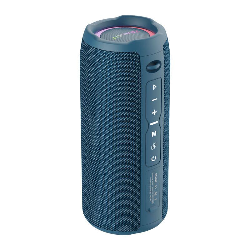 ZEALOT S49 Pro Bluetooth Speaker TWS Wireless Soundbar 20W Bærbar Heavy Bass Stereo Sound RGB Bakgrunnslys Støyreduserende mikrofon_voghion.com