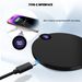 Smart Magnetic Wireless Charger With Digital Display – Qi-Certified 15W Fast Charging Pad, Compatible With IPhone, Samsung & More (Black)_voghion.com