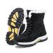 Men's Casual Winter Snow Boots With Fleece Lining, Waterproof & Slip-Resistant, Mid-Calf Height For Outdoor Activities, Cold Weather Protection_voghion.com