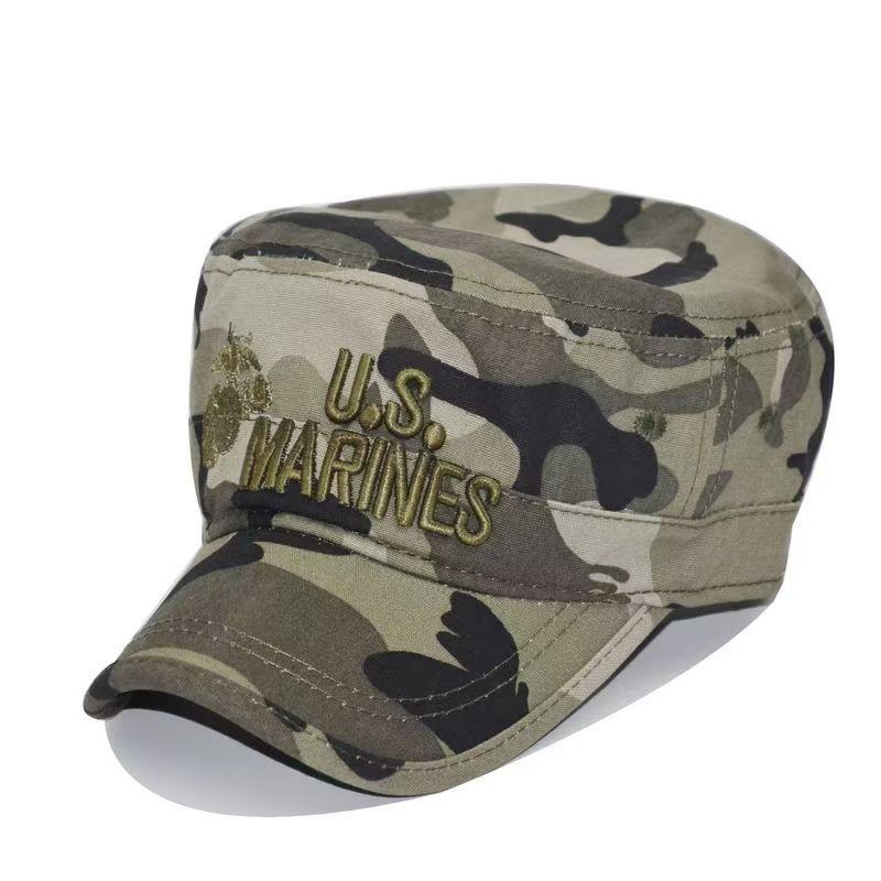 Unisex Camouflage Caps Gestreifte Schiebermützen US MARINES Baseball Caps Outdoor_voghion.com