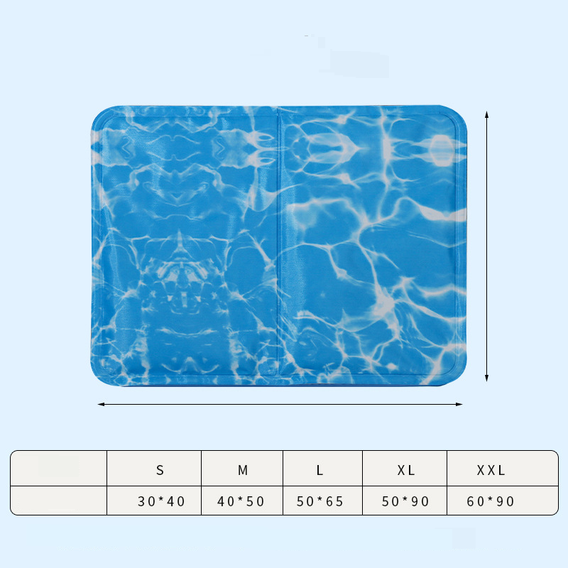 Cat Beds & Mats Water Ripple Sponge Dog Ice Pad Hot Selling Pet Cooling Ice Pad_voghion.com