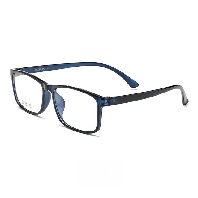 Moda YIMARUILI Occhiali da vista TR90 flessibili ultraleggeri alla moda da donna, comodi, quadrati, grandi, occhiali da vista_voghion.com