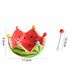 Watermelon Creative Ceramic Fork Set Large Capacity Living Room Coffee Table Fruit Bowl Plate Cute Small Ornament_voghion.com