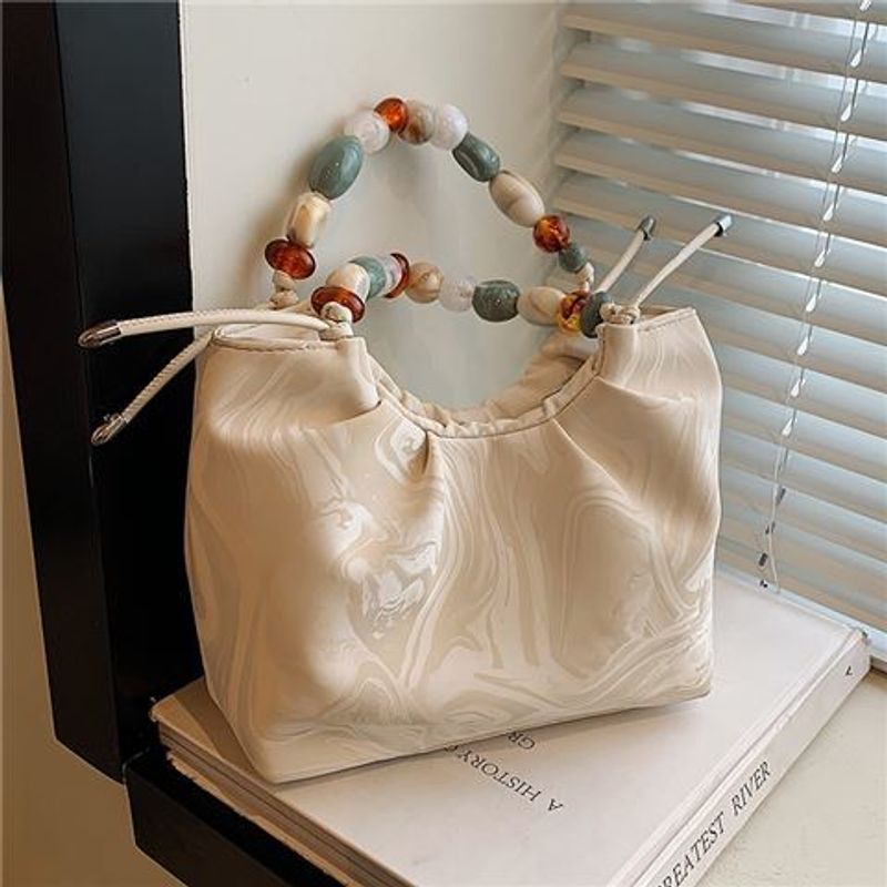 Silberne Handtasche 2024 Sommernische, neue Umhängetasche im chinesischen Stil mit einer Schulter und Kette zum Tragen einer Eimertasche für Frauen_voghion.com