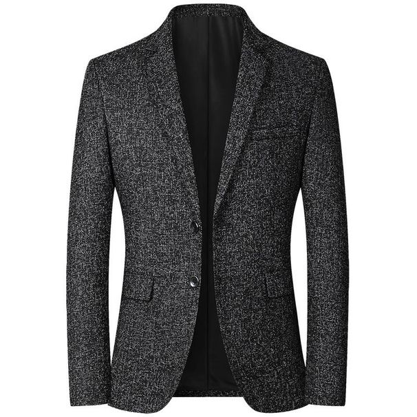 2023 Men's Spring Thin Middle-aged Single Suit Outerwear, Casual Suit,_voghion.com