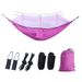 Parachute Cloth Mosquito Net Hammock Outdoor Items 210t Nylon Spun Outdoor Hammock With Mosquito Net_voghion.com
