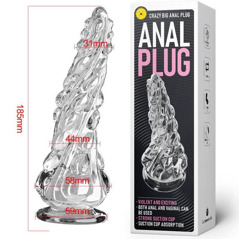 New Model Silicone Plug For Men And Women, Masturbation Cylinder Anal Plug, Couple's Sex Toys, SM Flirting Alternative_voghion.com