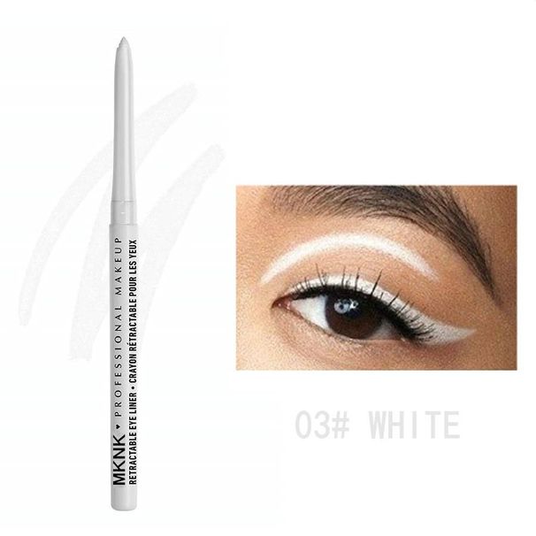 Automatic retractable gel eyeliner pencil Lying Silkworm Gel Eyeliner cream Eyeliner pencil easy to color_voghion.com