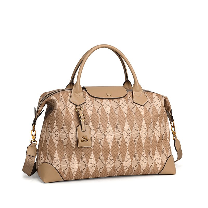 KingTo Large Travel Duffle Bag Trendy Weekender Overnight Bag For Women - Carry On Tote For Gym, Luggage, Sports Outdoors_voghion.com