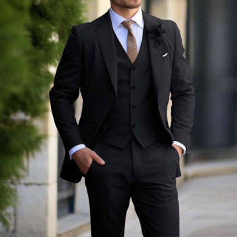 Men's Clothing 2024 new suits for men, weddings, business meetings, parties, hosts, daily suits, slim fit_voghion.com