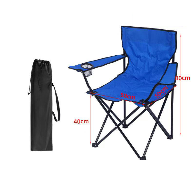 Silla plegable para exteriores, sillón, silla de pesca para ocio al aire libre, silla de playa plegable, equipo portátil para acampar y picnic._voghion.com