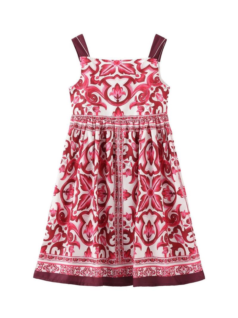 Mutter & Kinder Neue kinder Rock Mädchen Blau Und Weiß Porzellan Kleid Ärmellose Hosenträger Rock Kinder Kleidung_voghion.com