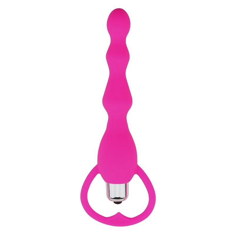 Vibrating Protaste Massager Anal Beads Vibrator Butt Plug Sex Toy Men Women Silicone Anales Trainer Fun Toys for_voghion.com