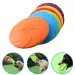 15/18/22 cm modisches Hundespielzeug, Frisbees, Silikonspiele für Hunde, interaktives Trainingsspielzeug für Welpen, Haustier von PawParty Store_voghion.com