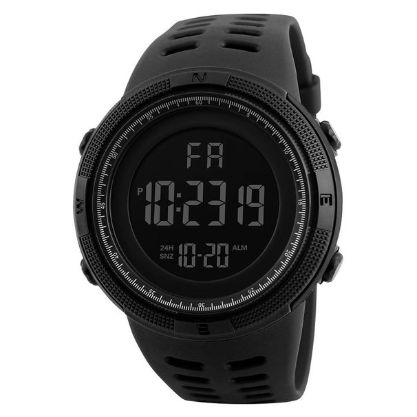 Reloj electrónico deportivo militar para hombre, luminoso, multifunción, LED, digital, para niños, estudiantes._voghion.com
