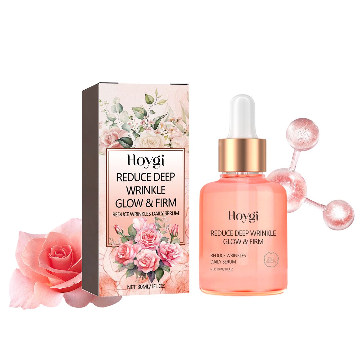 Deep Repairs VC Rose Oil Trattamento anti-età per il viso Linee sottili Pelle ruvida e secca Illumina Rassoda Riduce le rughe Siero quotidiano_voghion.com