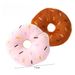 Soft Plush Sound Dog Toy Doughnut Pizza Shape Pet Squeaky Toys For Small Medium Large Dog Puppy Cleaning Teeth Chew Toys_voghion.com