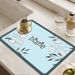 Diatom Mud Kitchen Drain Mat Countertop Absorbent Table Mat Home Cup Dish Drying Mat Anti-Slip Anti-Stain Dining Table Mat_voghion.com