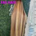 P4/613 Straight Piano Color Lace Wig - 100% Human Hair With HD Lace Front & Natural Hairline For Everyday Wear_voghion.com