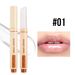 6-Color Pressed Pen Solid Gloss Jelly Lightening Lip Lines Moisturizing Lipstick_voghion.com