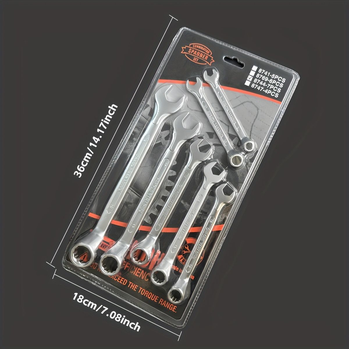 Professional Dual-End Flare Nut Wrench Set For Brake Lines, Automotive & Industrial Use, Chrome Vanadium Steel, Anti-Slip Design_voghion.com