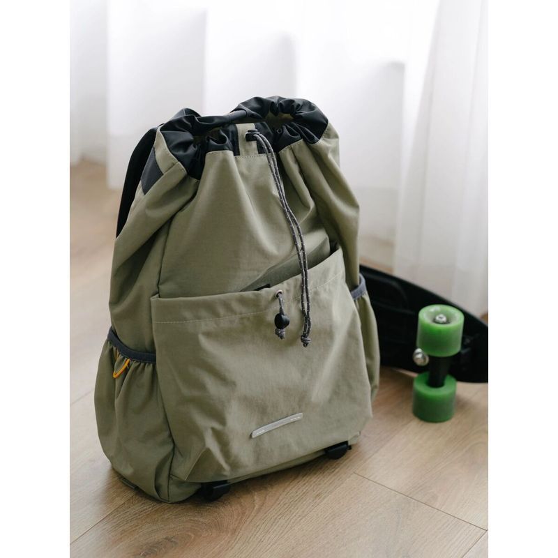 New Korean version RAWR drawstring backpack, cycling backpack, sports travel badminton men's and women's tennis bag_voghion.com