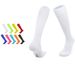 Solid color football socks for adults absorbent breathable white stockings for men non-slip sports tall socks_voghion.com