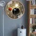 Nordic Vintage 8" Wall Clock - Non-Ticking Home Decor_voghion.com