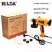 HILDA Electric Spray Gun With 4 Nozzles, High-Pressure Paint Sprayer For Latex & Oil-Based Paint, Detachable & Adjustable For DIY & Professional Use_voghion.com