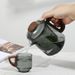 Huan Glass Teapot With Wooden Handle - High Borosilicate Heat-Resistant Tea Set With Infuser_voghion.com