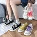 Leinen-Canvas für Damen, neue Herbst-Low-Top-Damen-Studenten-Freizeitschuhe in Weiß, vielseitige Boardschuhe mit Mango-Zehe_voghion.com