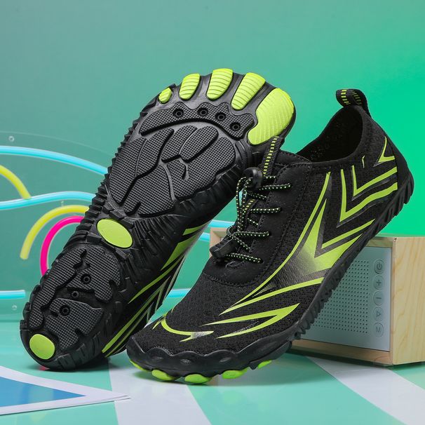 Lightweight Hiking Shoes With Breathable Quick-Dry Fabric & Anti-Slip Rubber Sole For Trail Running, Water Sports, And Outdoor Adventures_voghion.com